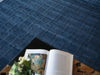 Exquisite Rugs Camora Modern 6754 Navy Area Rug Detail Image
