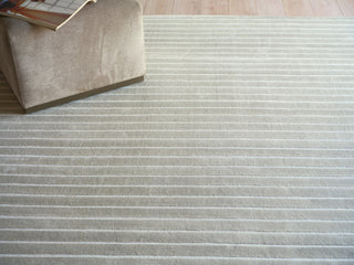 Exquisite Rugs Amani Modern 6764 Light Silver Area Rug Lifestyle Image Feature