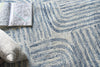 Exquisite Rugs Juno 6775 Blue/Ivory Area Rug Lifestyle Image Feature