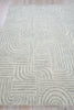 Exquisite Rugs Juno 6776 Gray/Ivory Area Rug Closeup Image