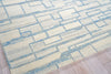 Exquisite Rugs Naturals 6780 Blue/Ivory Area Rug Corner Image