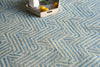 Exquisite Rugs Naturals 6783 Blue/Ivory Area Rug Detail Image