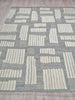 Exquisite Rugs Naturals 6787 Ivory/Silver Area Rug Closeup Image