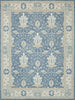 Exquisite Rugs Claremont Oushak 6793 Blue/Ivory Area Rug main image