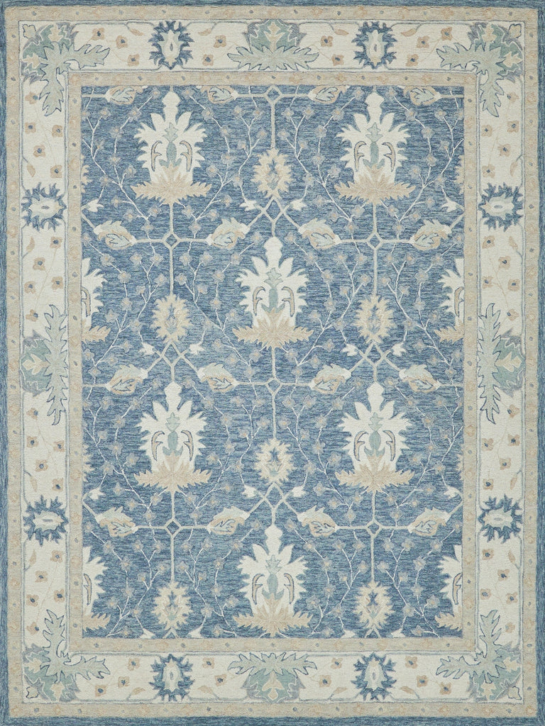 Exquisite Rugs Claremont Oushak 6793 Blue/Ivory Area Rug main image