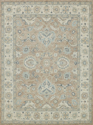 Exquisite Rugs Claremont Oushak 6795 Light Brown/Ivory Area Rug main image