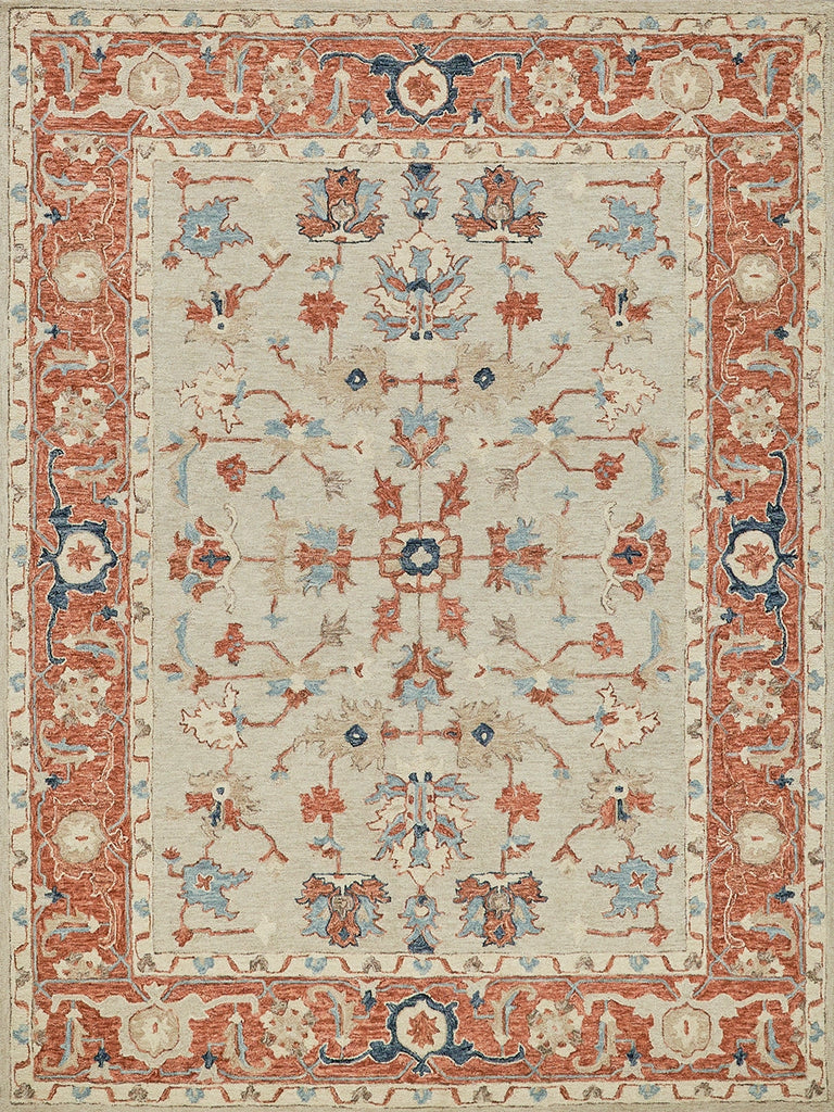 Exquisite Rugs Richmond Serapi 6798 Beige/Rust Area Rug main image