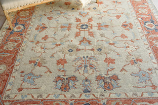 Exquisite Rugs Richmond Serapi 6798 Beige/Rust Area Rug Detail Image