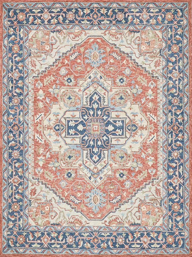 Exquisite Rugs Richmond Serapi 6799 Red/Blue Area Rug main image