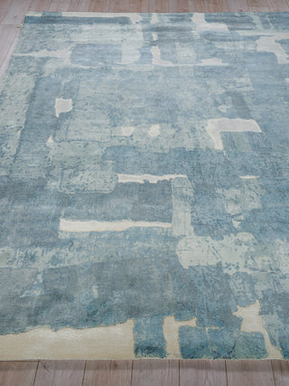 Exquisite Rugs Papyrus 6802 Blue Area Rug Closeup Image