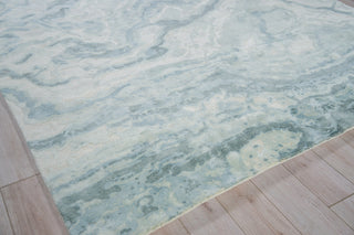 Exquisite Rugs Saccara 6806 Blue Area Rug Corner Image