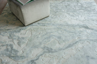 Exquisite Rugs Saccara 6806 Blue Area Rug Lifestyle Image Feature