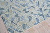 Exquisite Rugs Botanica 6808 Blue/Ivory/Multi Area Rug Corner Image