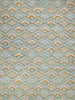 Exquisite Rugs Bargello 6814 Light Blue/Multi Area Rug main image