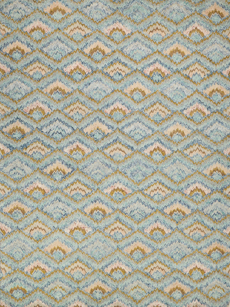 Exquisite Rugs Bargello 6814 Light Blue/Multi Area Rug main image