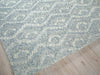 Exquisite Rugs Bargello 6815 Light Blue Area Rug Corner Image