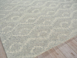 Exquisite Rugs Bargello 6818 Gray Area Rug Corner Image