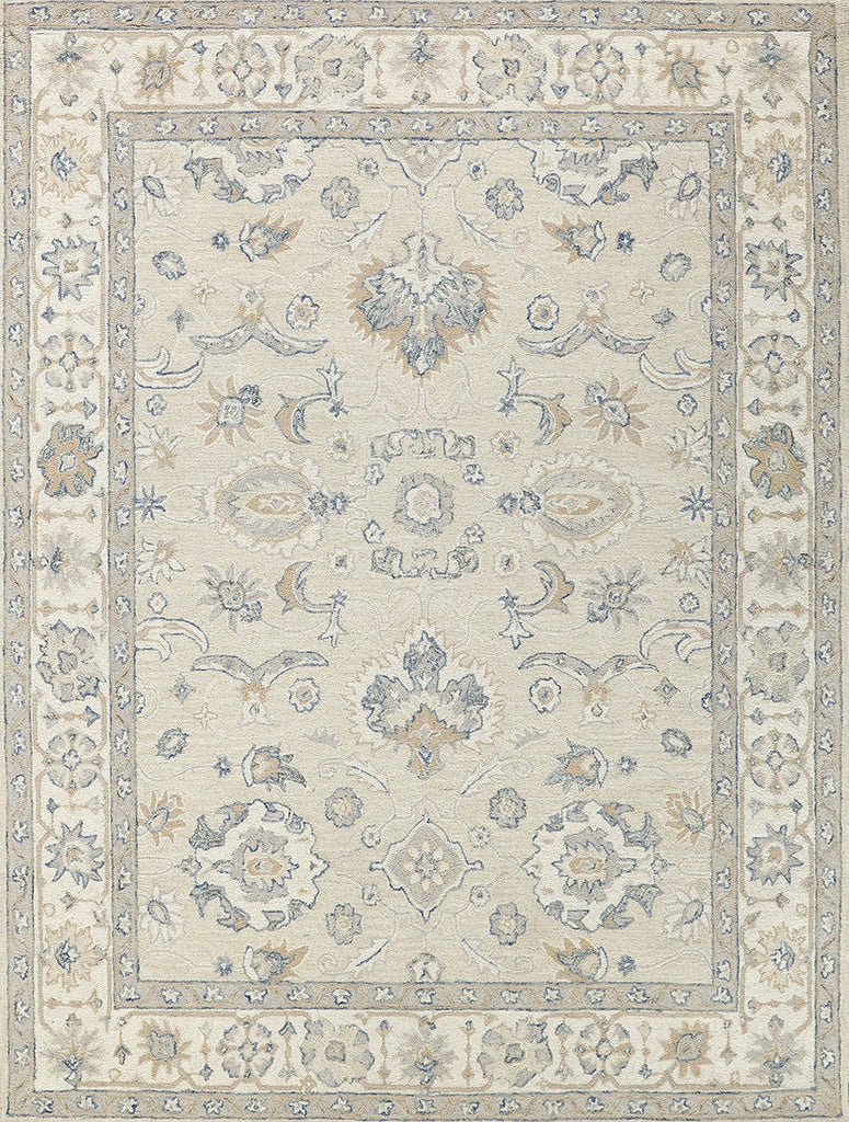 Exquisite Rugs Marietta Oushak 6822 Ivory/Ivory Area Rug main image