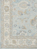 Exquisite Rugs Marietta Oushak 6823 Light Blue/Ivory Area Rug Closeup Image