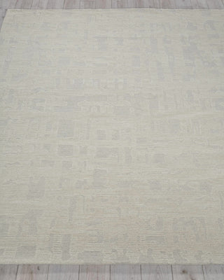 Exquisite Rugs Aspen 6828 Silver/Ivory Area Rug Pile Image