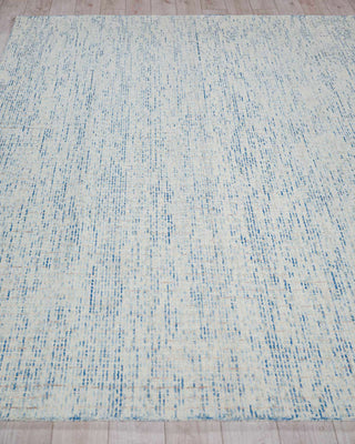 Exquisite Rugs Andora 6833 Blue/Ivory Area Rug Closeup Image