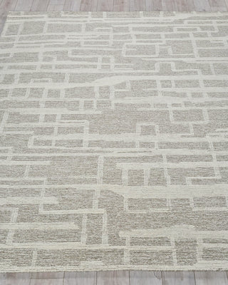 Exquisite Rugs Park City 6839 Beige/Ivory Area Rug Closeup Image