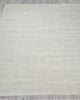 Exquisite Rugs Park City 6842 Silver/Ivory Area Rug Closeup Image