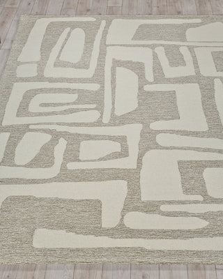 Exquisite Rugs Carmel 6849 Beige/Ivory Area Rug Closeup Image