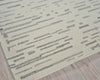 Exquisite Rugs Carmel 6857 Ivory/Gray Area Rug Closeup Image