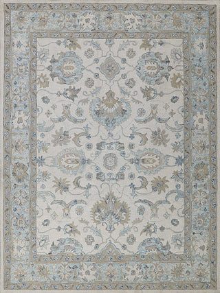 Exquisite Rugs Marietta Oushak 6878 Ivory/Light Blue Area Rug main image