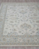 Exquisite Rugs Marietta Oushak 6878 Ivory/Light Blue Area Rug Closeup Image