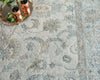 Exquisite Rugs Marietta Oushak 6878 Ivory/Light Blue Area Rug Detail Image