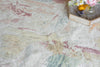 Exquisite Rugs Floor Art 6880 Silver/Blush Area Rug