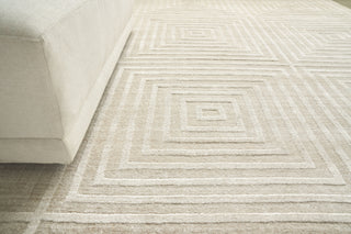 Exquisite Rugs Lotus 6951 Beige/Brown Area Rug by The Met Lifestyle Image Feature
