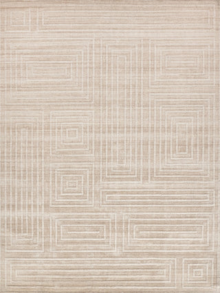 Exquisite Rugs Lotus 6952 Beige/Brown Area Rug by The Met main image