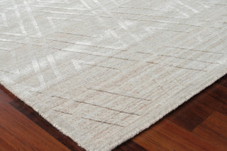 Exquisite Rugs Lotus 6954 Beige/Brown Area Rug by The Met Corner Image