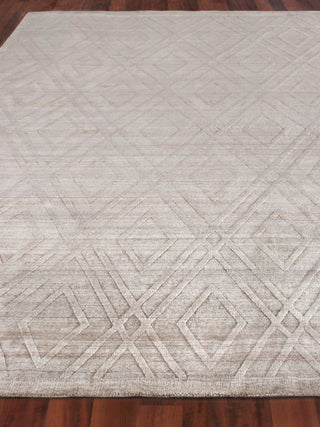 Exquisite Rugs Lotus 6954 Beige/Brown Area Rug by The Met Closeup Image