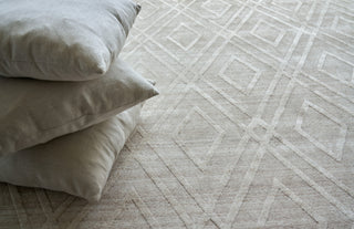 Exquisite Rugs Lotus 6954 Beige/Brown Area Rug by The Met Lifestyle Image Feature