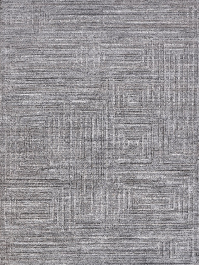 Exquisite Rugs Lotus 6957 Gray/Silver Area Rug main image