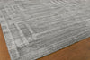 Exquisite Rugs Lotus 6957 Gray/Silver Area Rug Corner Image