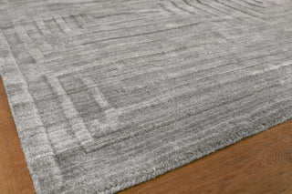 Exquisite Rugs Lotus 6957 Gray/Silver Area Rug Corner Image