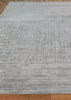 Exquisite Rugs Lotus 6957 Gray/Silver Area Rug Closeup Image
