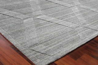 Exquisite Rugs Lotus 6960 Gray/Silver Area Rug by The Met Corner Image