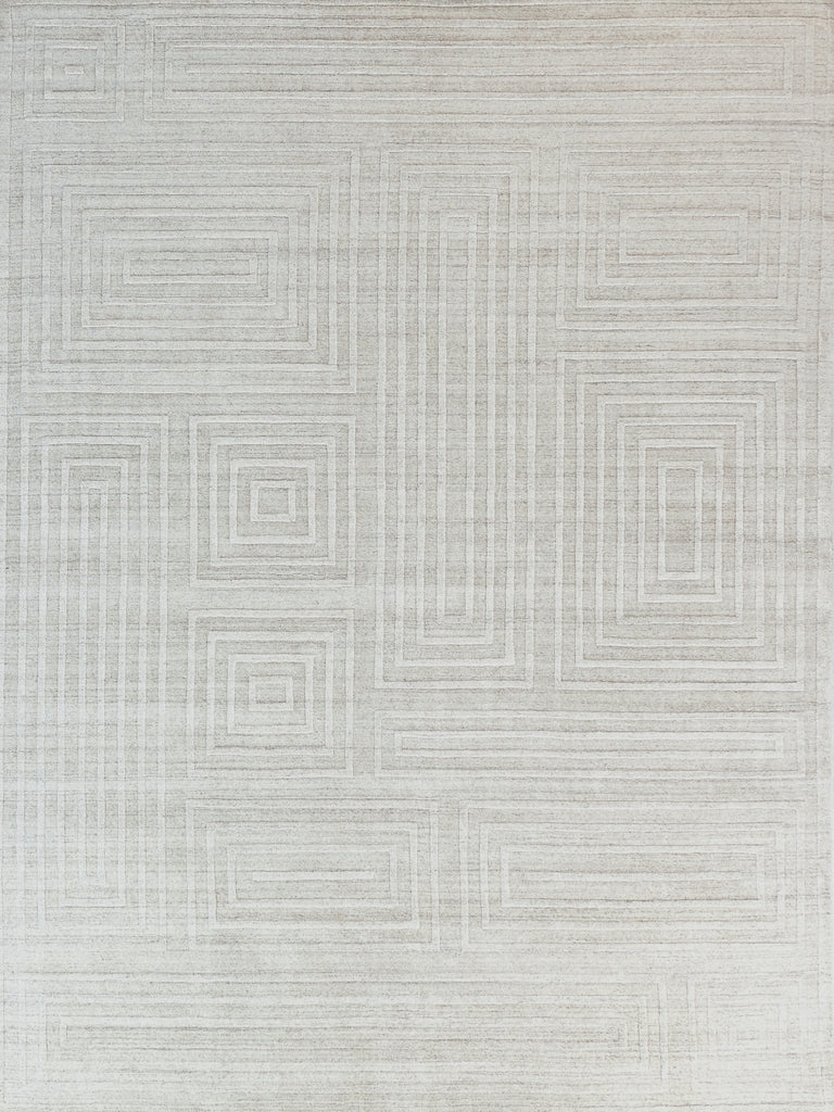 Exquisite Rugs Lotus 6970 Ivory Area Rug by The Met main image