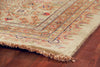 Exquisite Rugs Antique Weave 7017 Cream/Gold Area Rug Corner Image