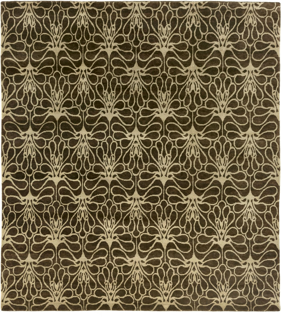 Exquisite Rugs Metro 7030 Brown/Ivory Area Rug main image