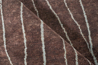 Exquisite Rugs Metro 7033 Brown Area Rug Pile Image