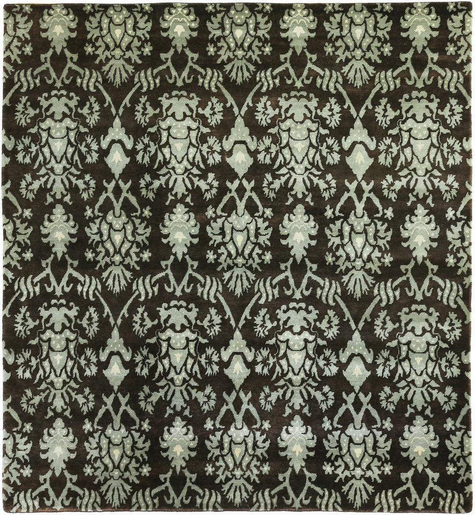 Exquisite Rugs Metro 7034 Brown/Light Blue Area Rug main image