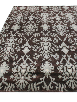 Exquisite Rugs Metro 7034 Brown/Light Blue Area Rug Pile Image
