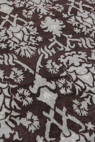 Exquisite Rugs Metro 7034 Brown/Light Blue Area Rug Detail Image